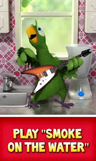 Ảnh chụp màn hình của Talking Pierre the Parrot