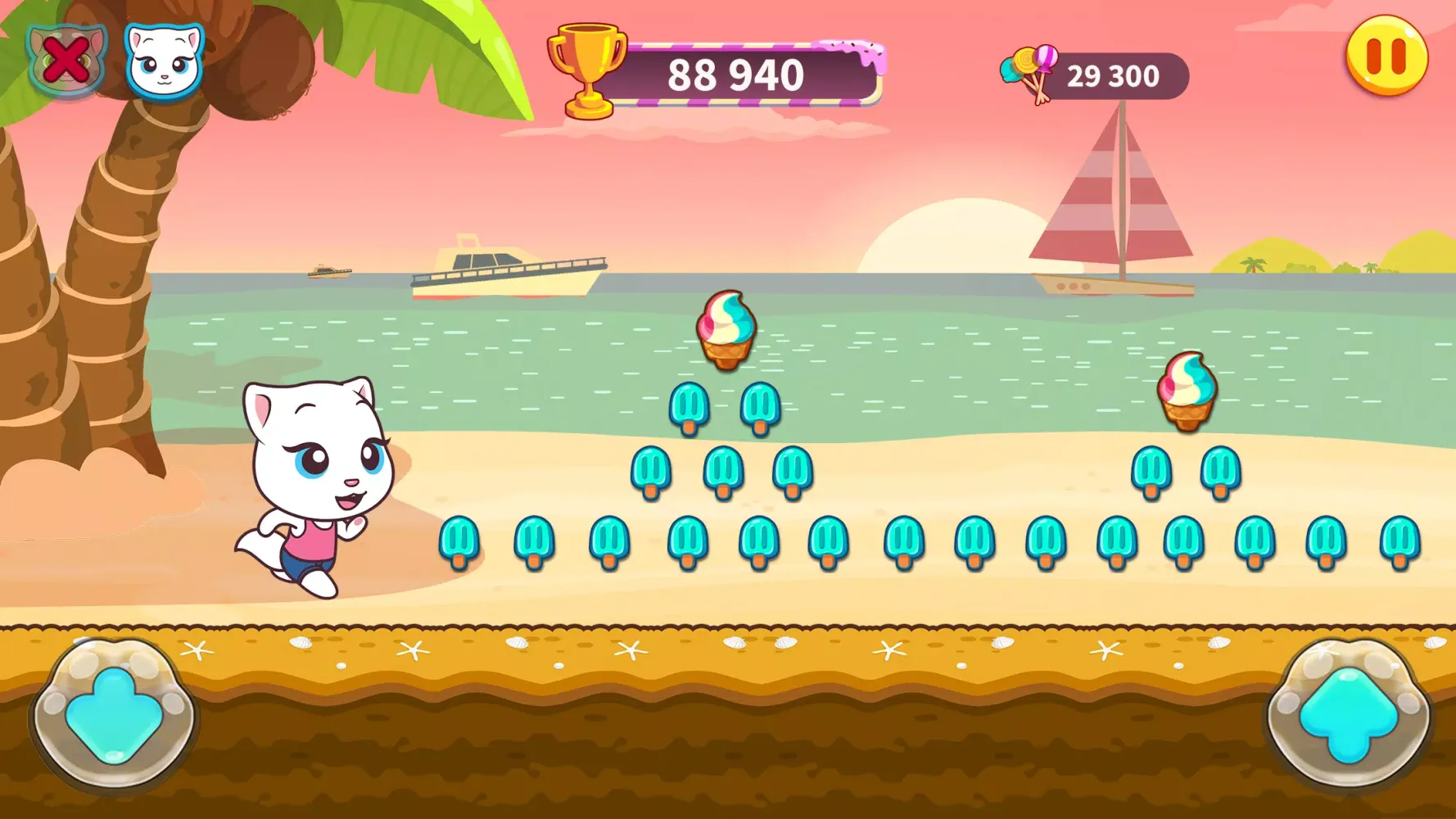 Tom Candy Run سکرین شاٹس