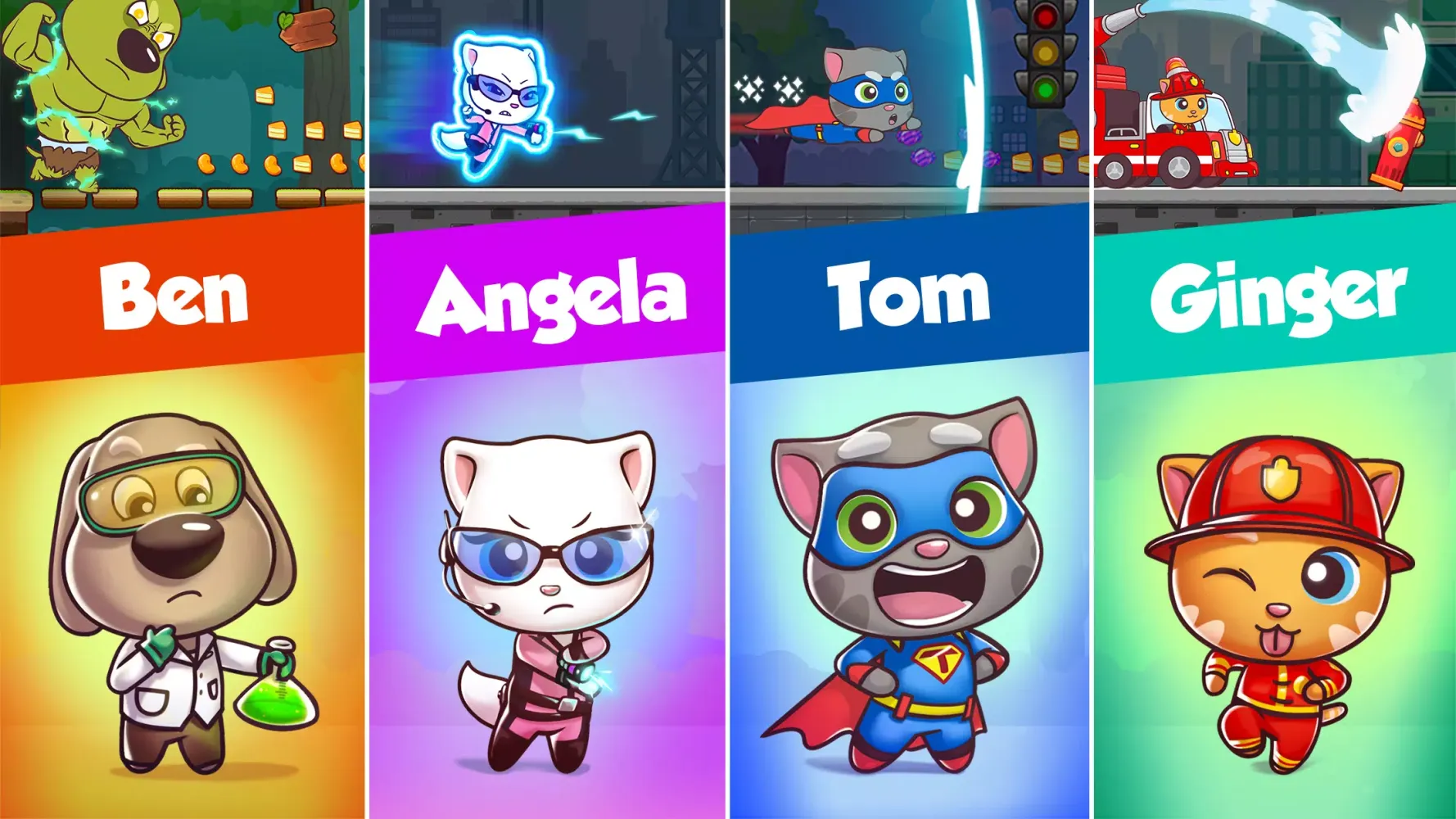 Tom Candy Run سکرین شاٹس