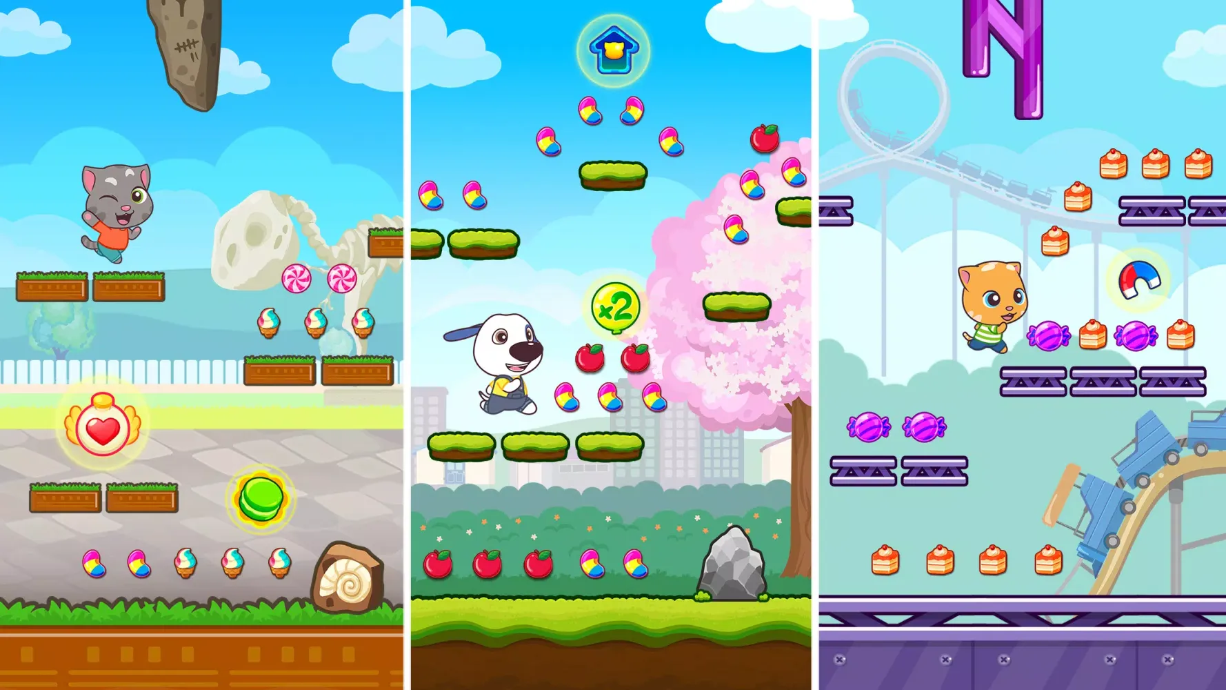 Tom Candy Run سکرین شاٹس