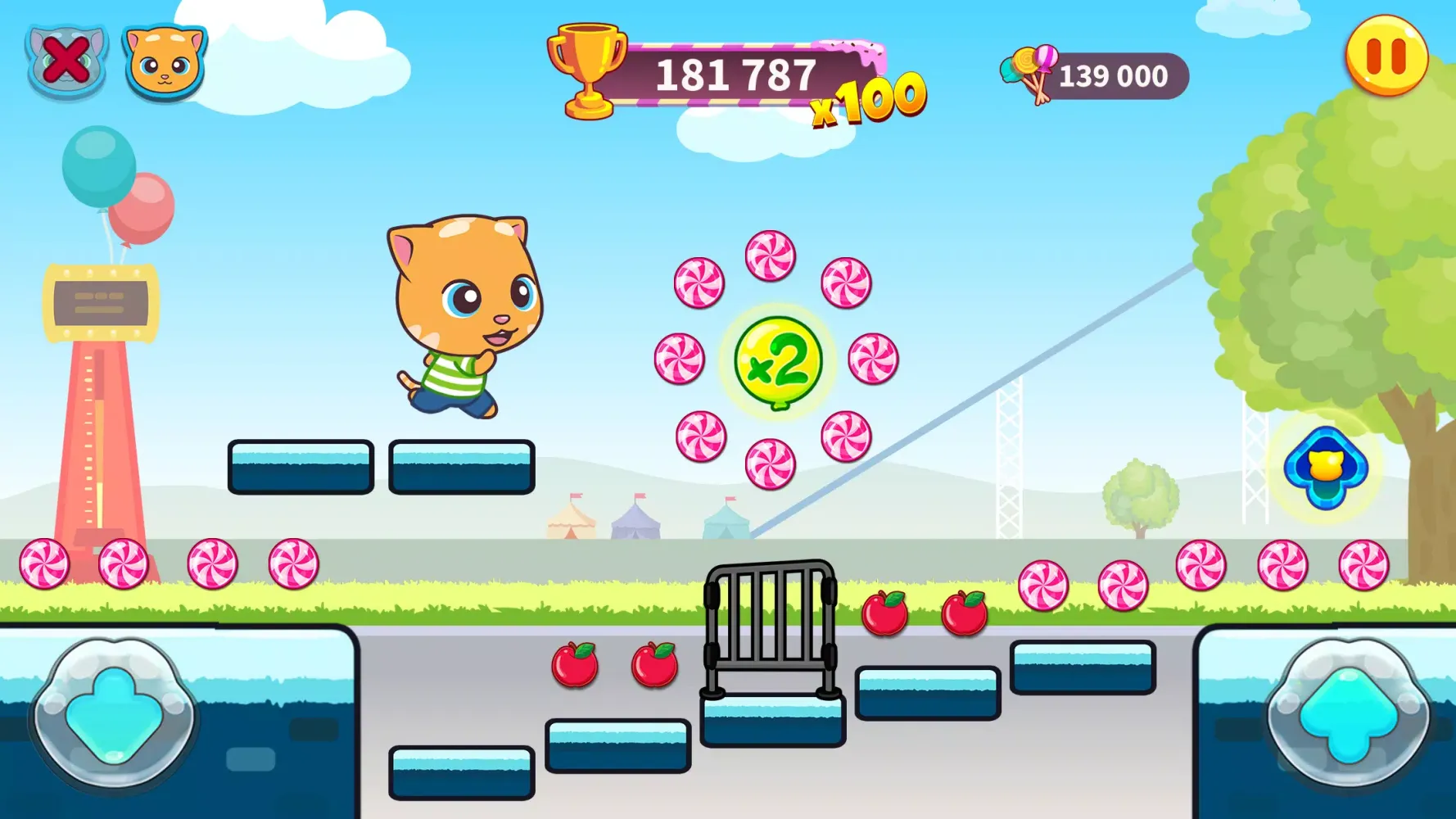 Tom Candy Run سکرین شاٹس