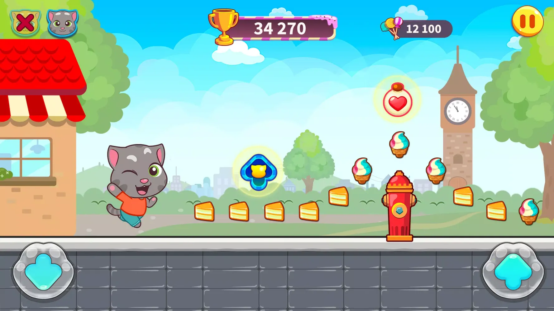 Tom Candy Run سکرین شاٹس
