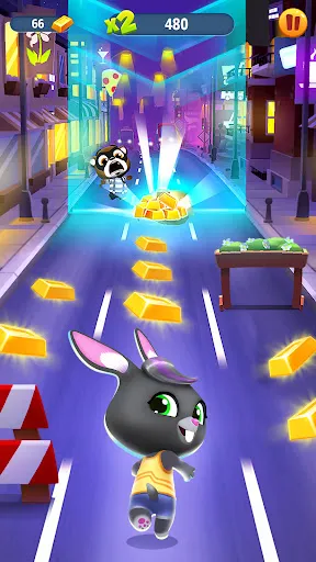 Captures d'écran de Talking Tom Gold Run