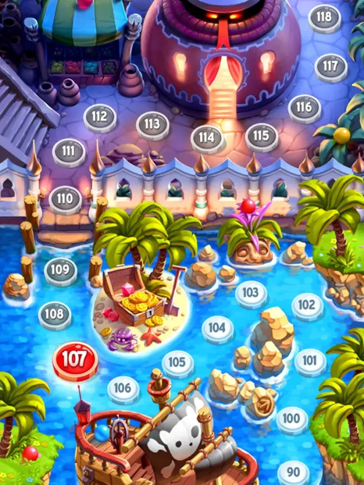 Скриншоты Talking Tom Bubble Shooter iPad 