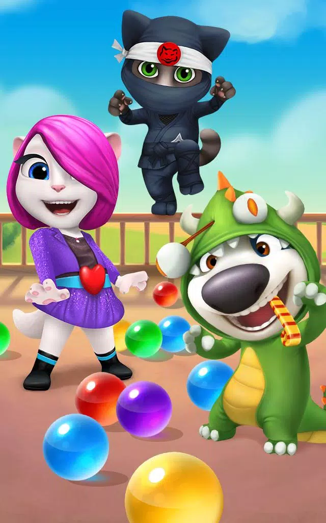 Talking Tom Bubble Shooter Screenshots6