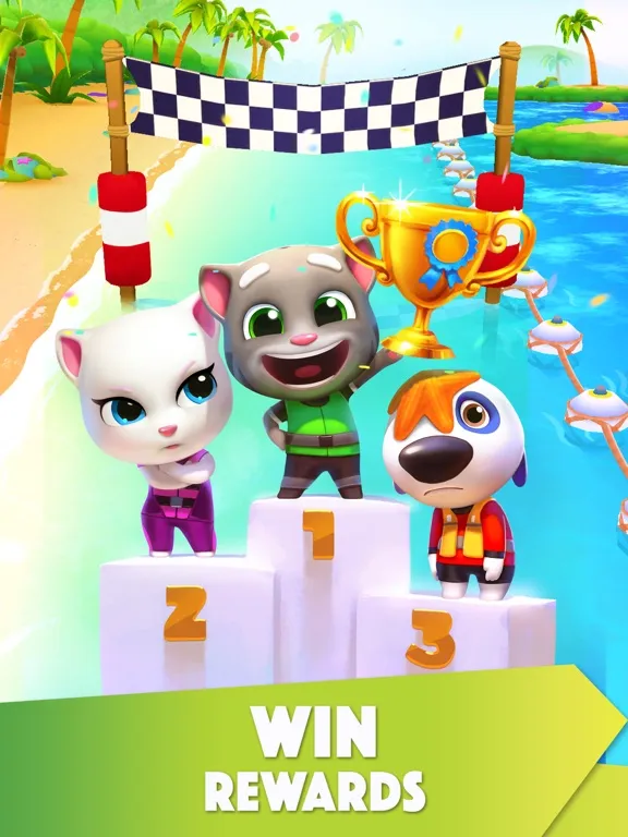 Zrzuty ekranu Talking Tom Jetski 2 iPad 