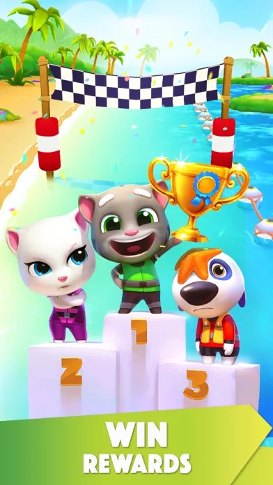 Zrzuty ekranu Talking Tom Jetski 2