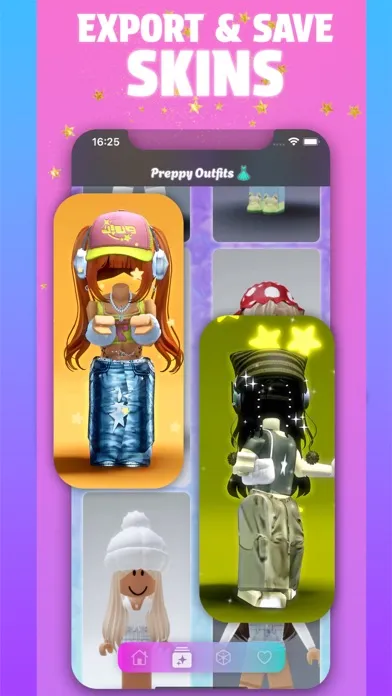 Tangkapan layar Preppy Outfits for Roblox