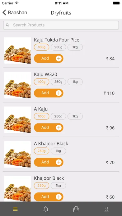 Ảnh chụp màn hình của Raashan - Online Grocery Store