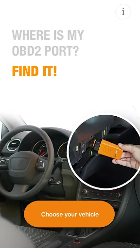 Captures d'écran de Where is my OBD2 port?
