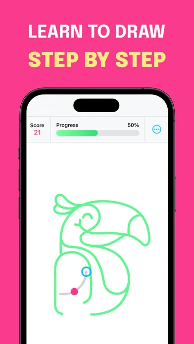 Tangkapan skrin DrawUp - Learn To Draw