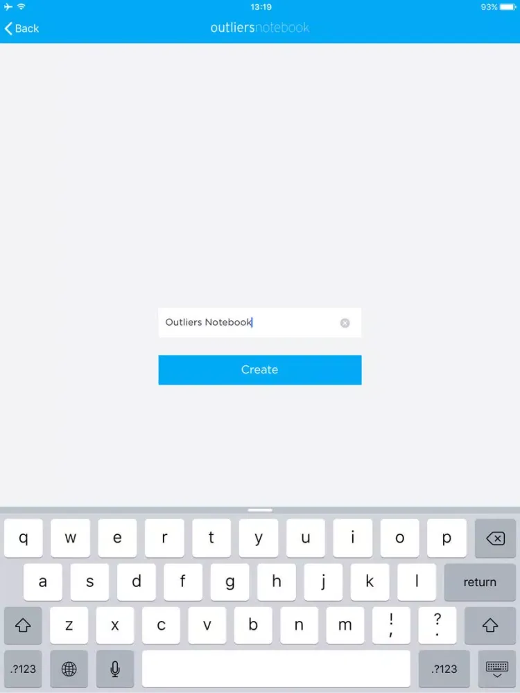Capturas de pantalla de Outliers Notebook | Scan notes and share PDF files iPad 