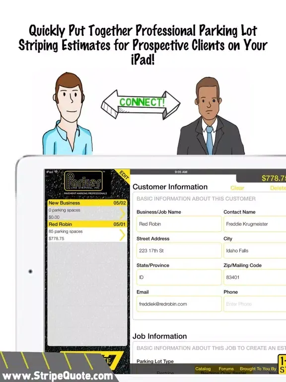 Stripe Quote iPad 應用截圖