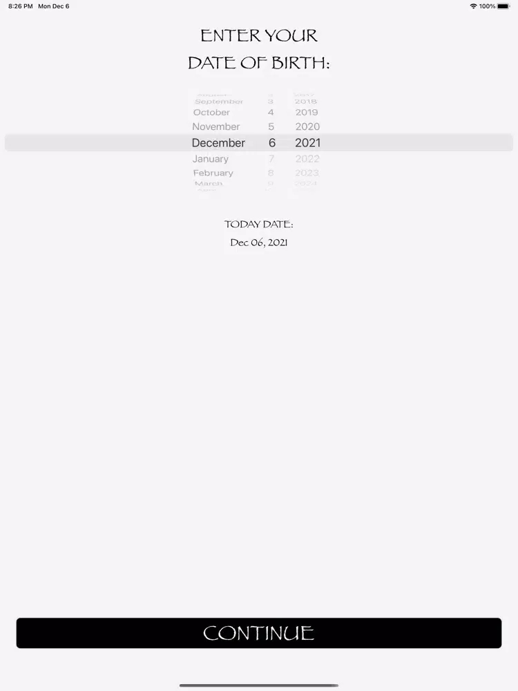 Tangkapan skrin Outlive Laugh Love iPad 