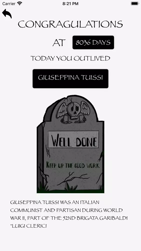 Tangkapan skrin Outlive Laugh Love