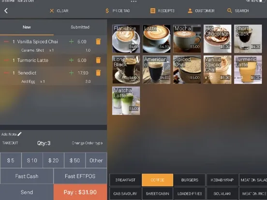 Sipo Cloud POS iPad  스크린샷
