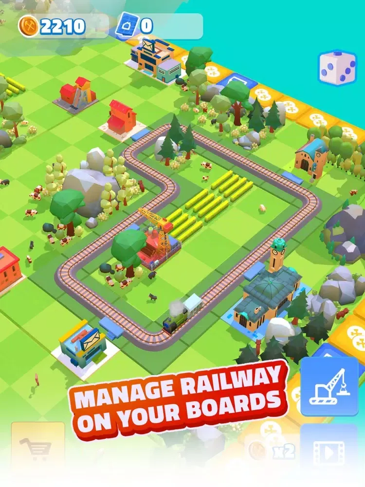 Screenshot di Board Trains: Idle Tycoon iPad 