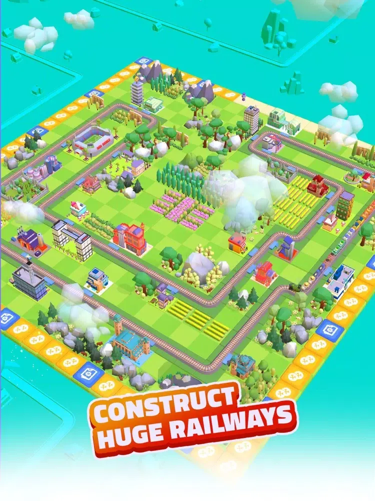 Screenshot di Board Trains: Idle Tycoon iPad 