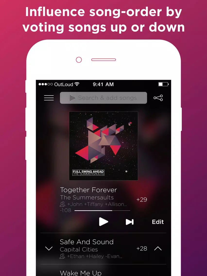 صور OutLoud Social Jukebox iPad 