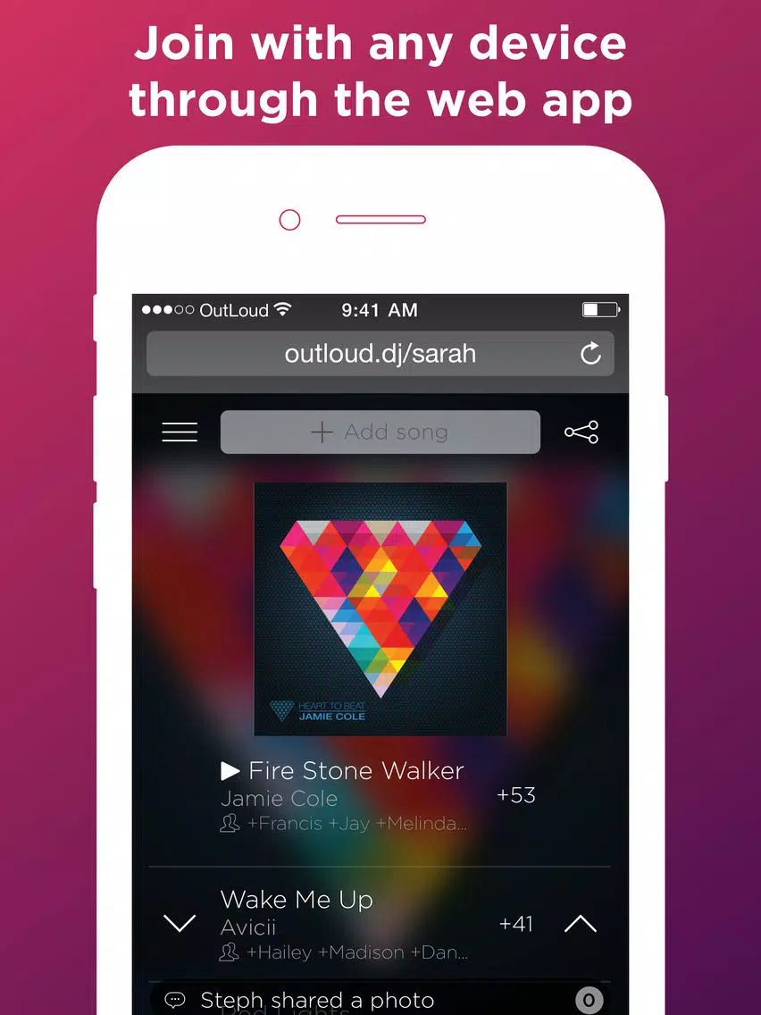 صور OutLoud Social Jukebox iPad 