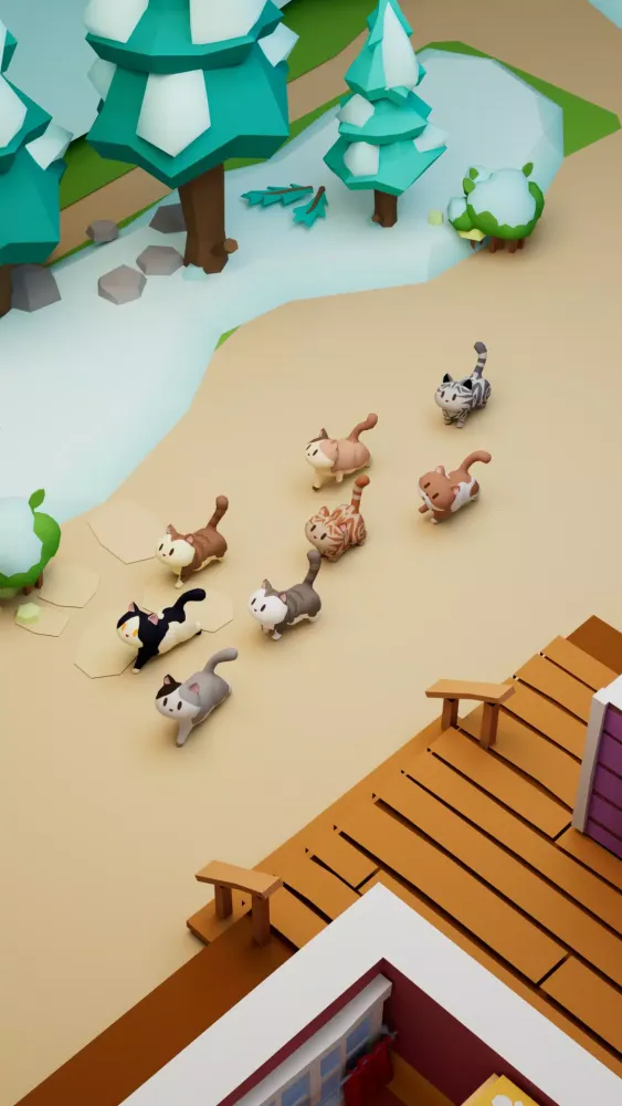 Idle Pet Shelter - Cat Rescue Ekran Görüntüleri
