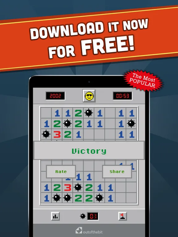 Capturas de tela do Minesweeper - Classic games iPad 
