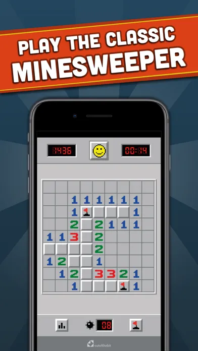 Capturas de tela do Minesweeper - Classic games