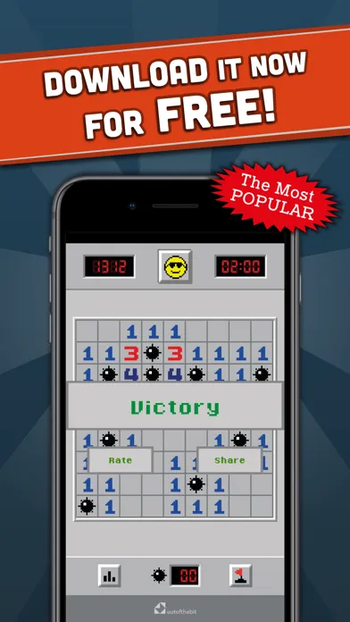 Capturas de tela do Minesweeper - Classic games