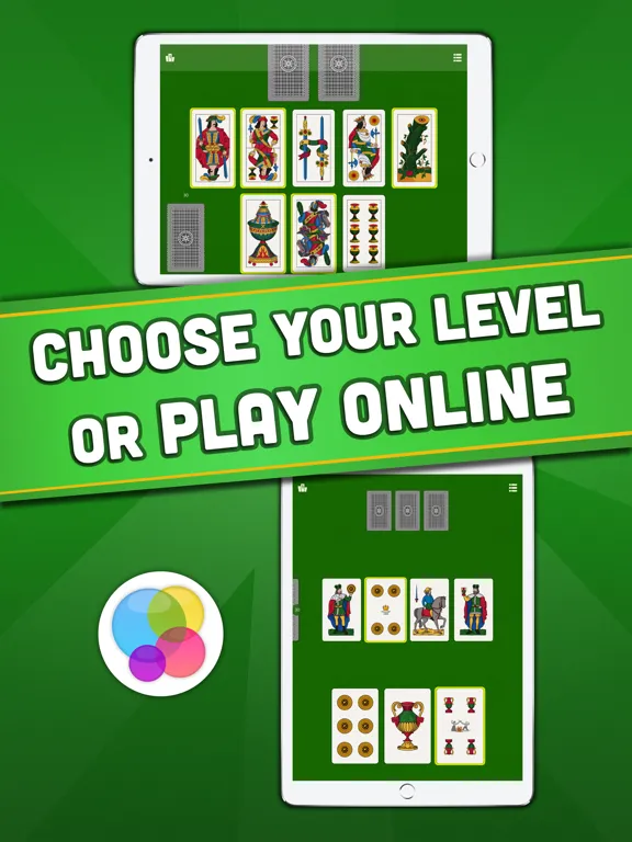 La Scopa - Classic Card Games iPad 应用截图