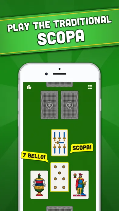 La Scopa - Classic Card Games应用截图