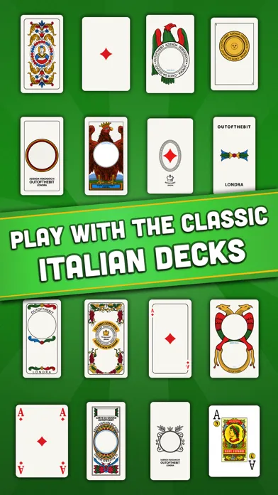 La Scopa - Classic Card Games应用截图
