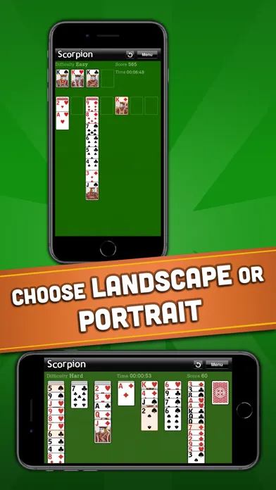 Capturas de tela do The Scorpion Solitaire