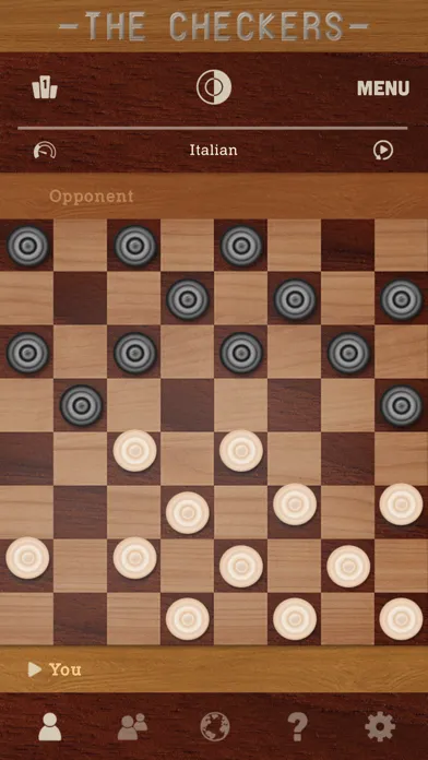 The Checkers - Classic Game應用截圖