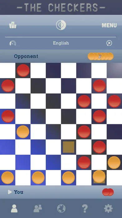 The Checkers - Classic Game應用截圖