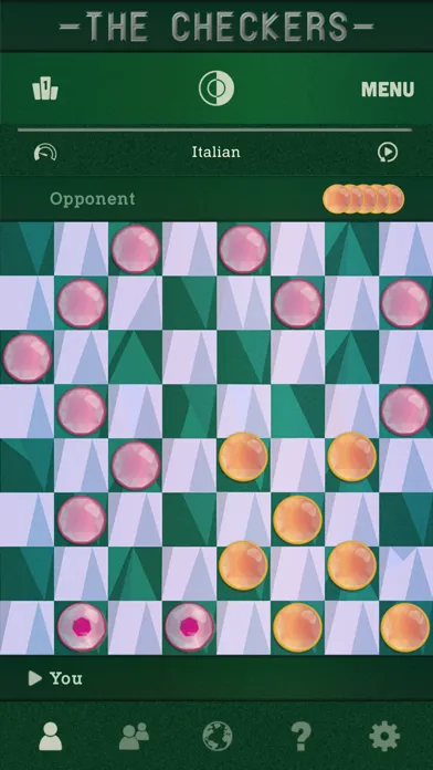 The Checkers - Classic Game應用截圖