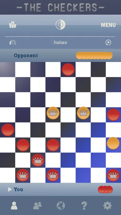 The Checkers - Classic Game應用截圖