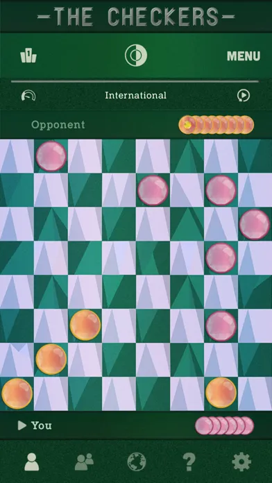 The Checkers - Classic Game應用截圖