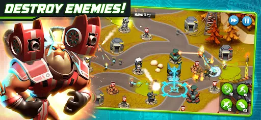 Alien Creeps - Tower Defense Screenshots