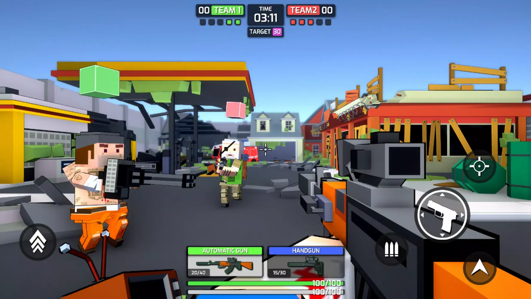 Zrzuty ekranu Super Gun FPS 3D Online