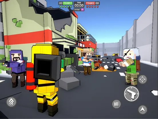 Blocky Gun TPS Online iPad  Screenshots