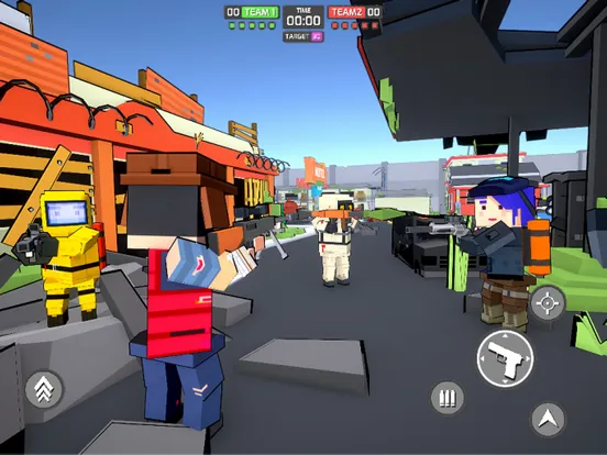 Blocky Gun TPS Online iPad  Screenshots