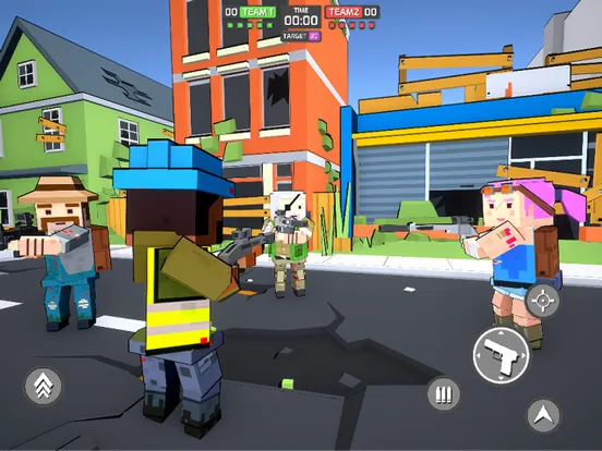 Blocky Gun TPS Online iPad  Screenshots