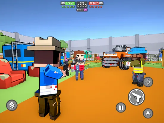 Blocky Gun TPS Online iPad  Screenshots