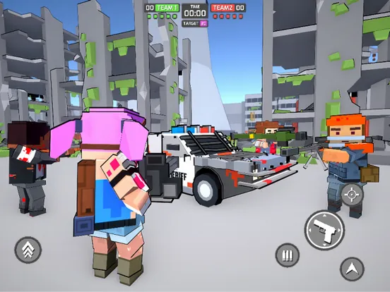 Blocky Gun TPS Online iPad  Screenshots
