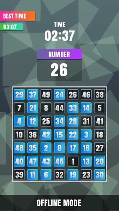 Zrzuty ekranu Finding Number 1 To 100 Online