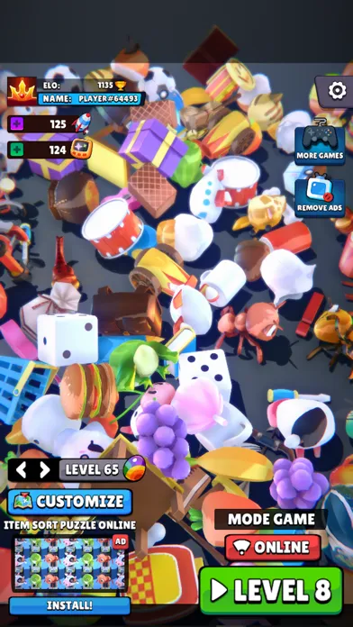 Match 3D Online سکرین شاٹس