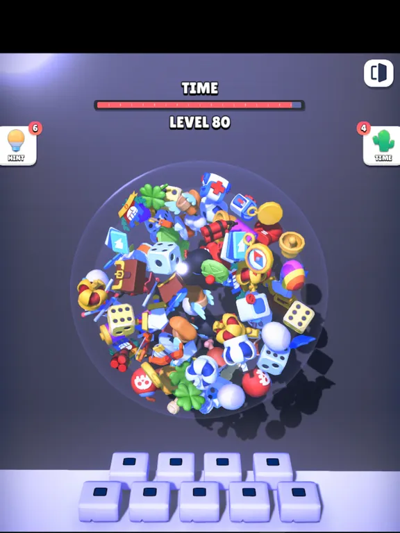 ภาพหน้าจอของ Match Tripple Ball 3D Online iPad 