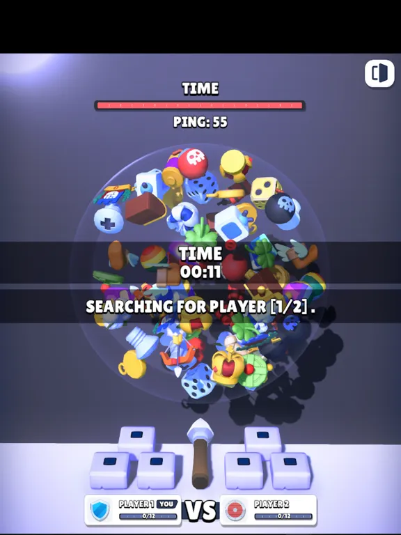 ภาพหน้าจอของ Match Tripple Ball 3D Online iPad 