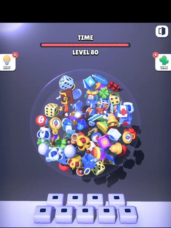 ภาพหน้าจอของ Match Tripple Ball 3D Online iPad 