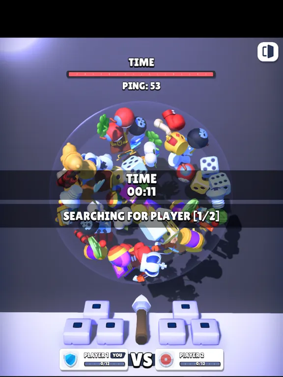 ภาพหน้าจอของ Match Tripple Ball 3D Online iPad 